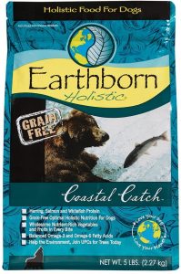 17 Best Dog Foods for Golden Retrievers & Puppies. Earthborn Holistic Coastal Catch Grain-Free Natural.