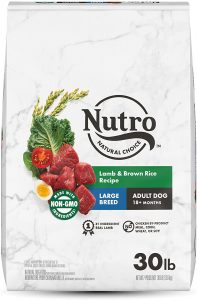 17 Best Dog Foods for Golden Retrievers & Puppies. Nutro Wholesome Essentials Large Breed Adult Lamb and Rice Recipe.