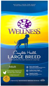 17 Best Dog Foods for Golden Retrievers & Puppies. Wellness Complete Health Large Breed Adult.